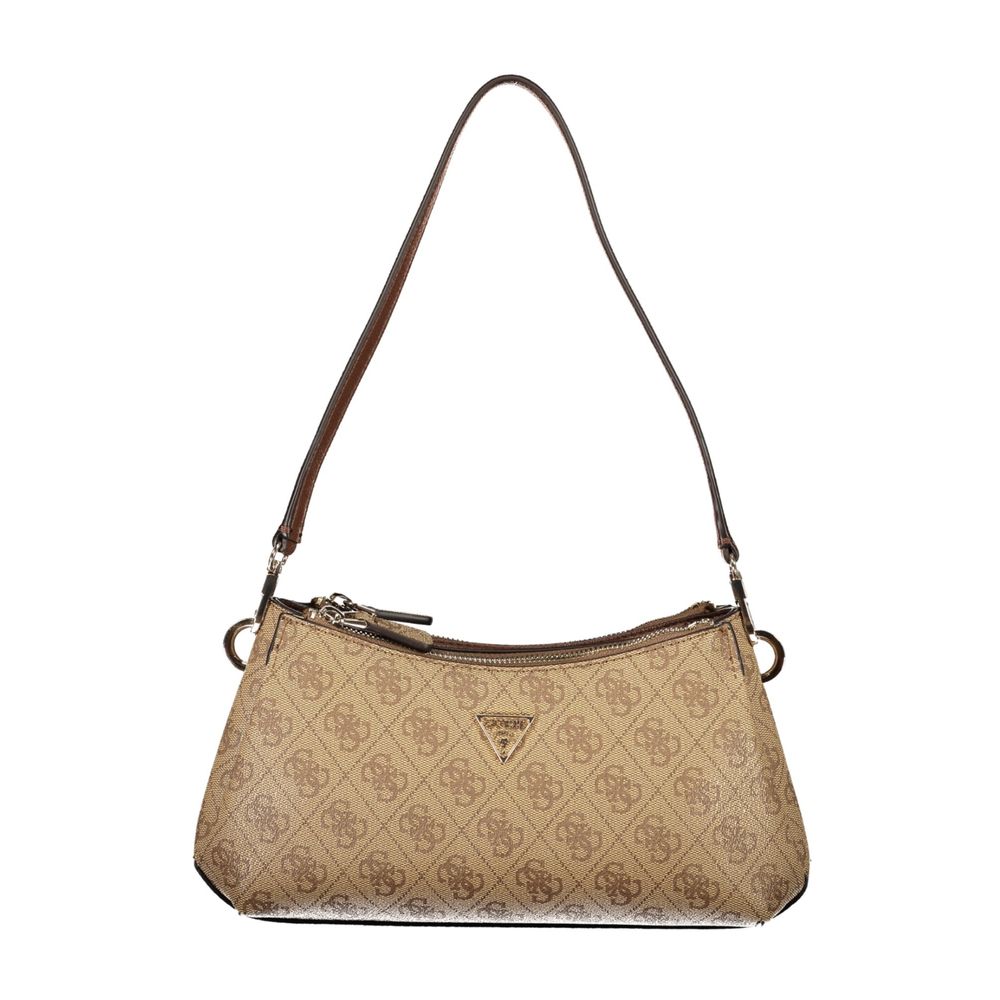 Sac femme Guess Jeans en polyuréthane beige