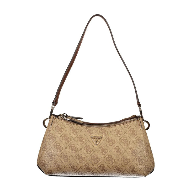 Sac femme Guess Jeans en polyuréthane beige