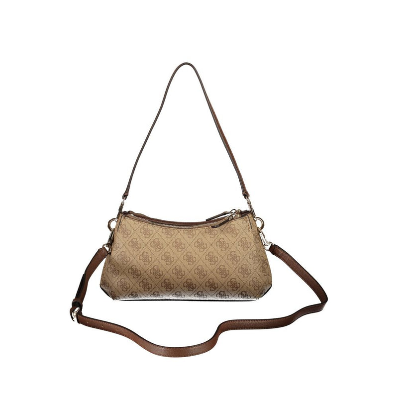Sac femme Guess Jeans en polyuréthane beige