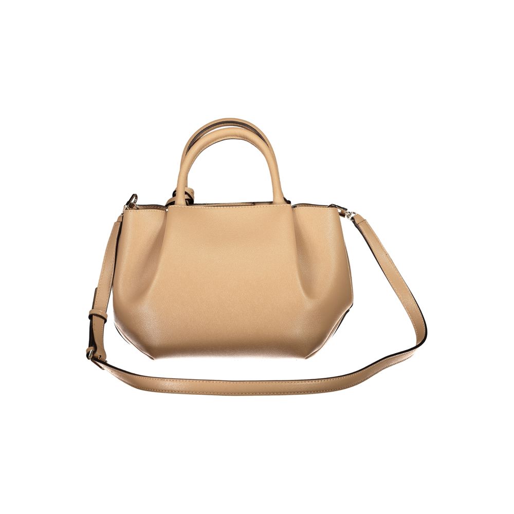 Sac femme Guess Jeans en polyuréthane beige