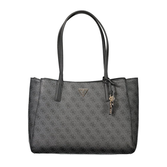 Sac Femme Guess Jeans Noir Polyuréthane