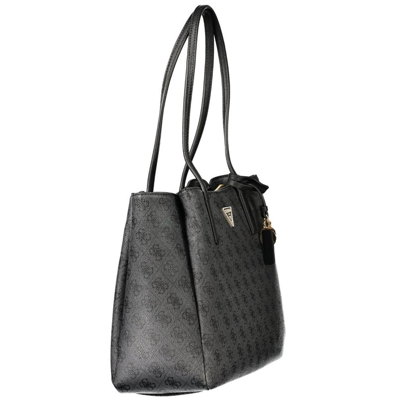 Sac Femme Guess Jeans Noir Polyuréthane