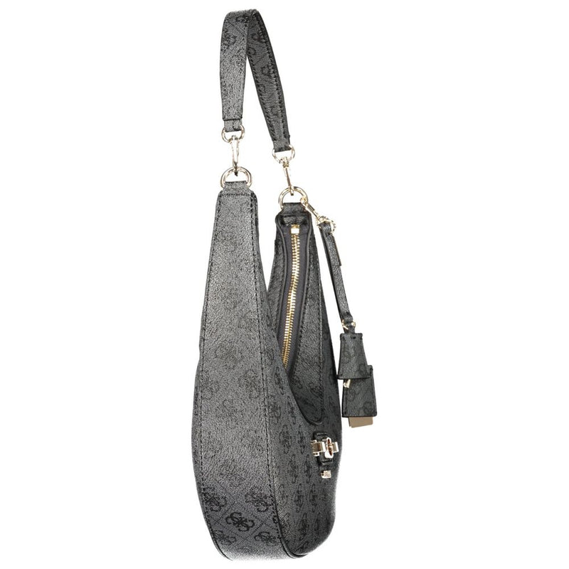 Sac à main Guess Jeans noir en polyuréthane pour femme