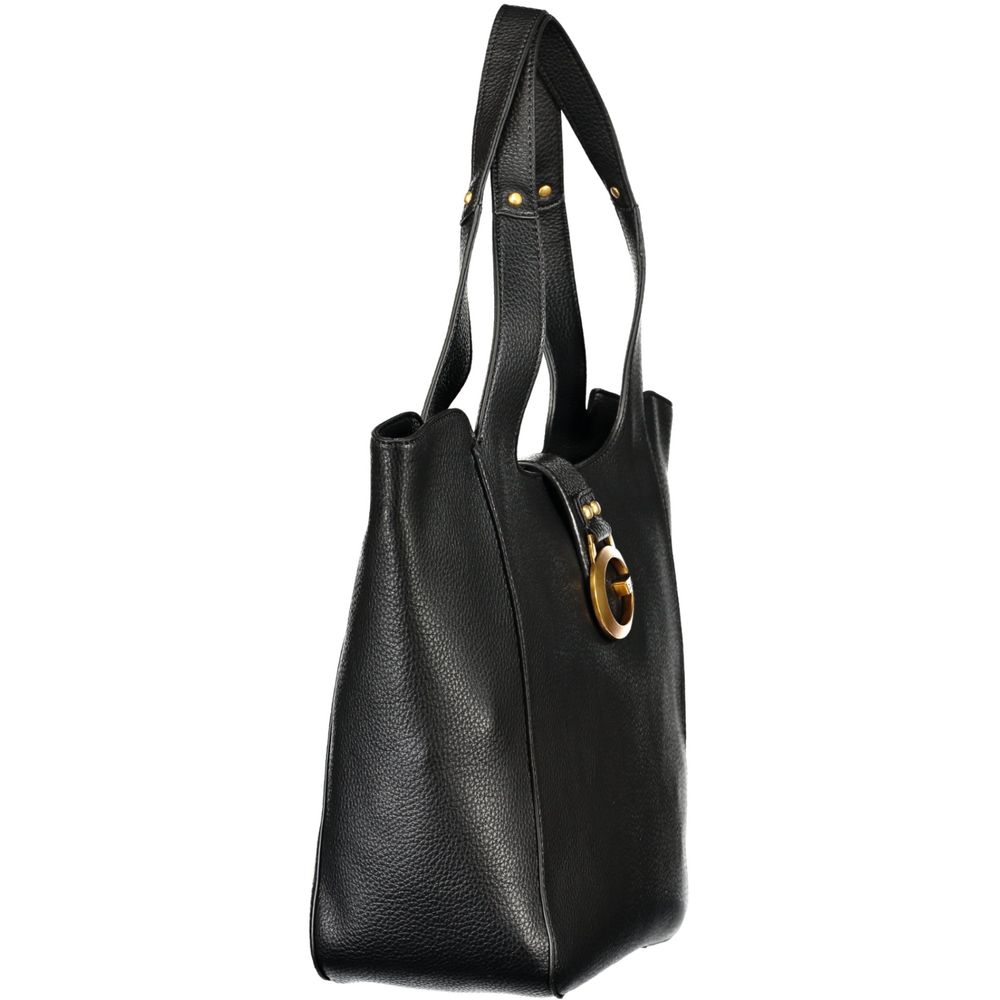 Sac à main Guess Jeans noir en polyuréthane pour femme