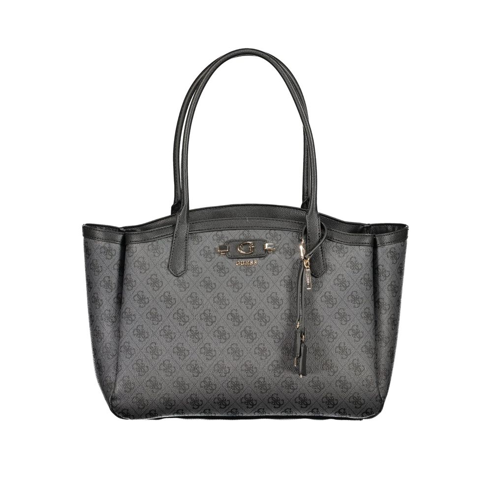 Sac à main Guess Jeans en polyéthylène noir