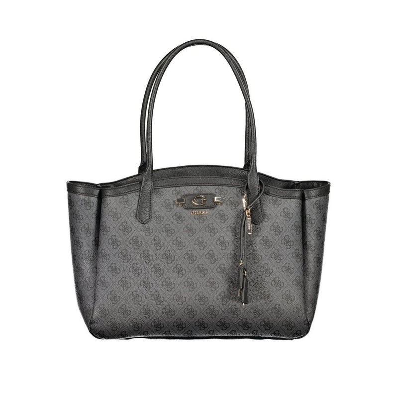 Sac à main Guess Jeans en polyéthylène noir