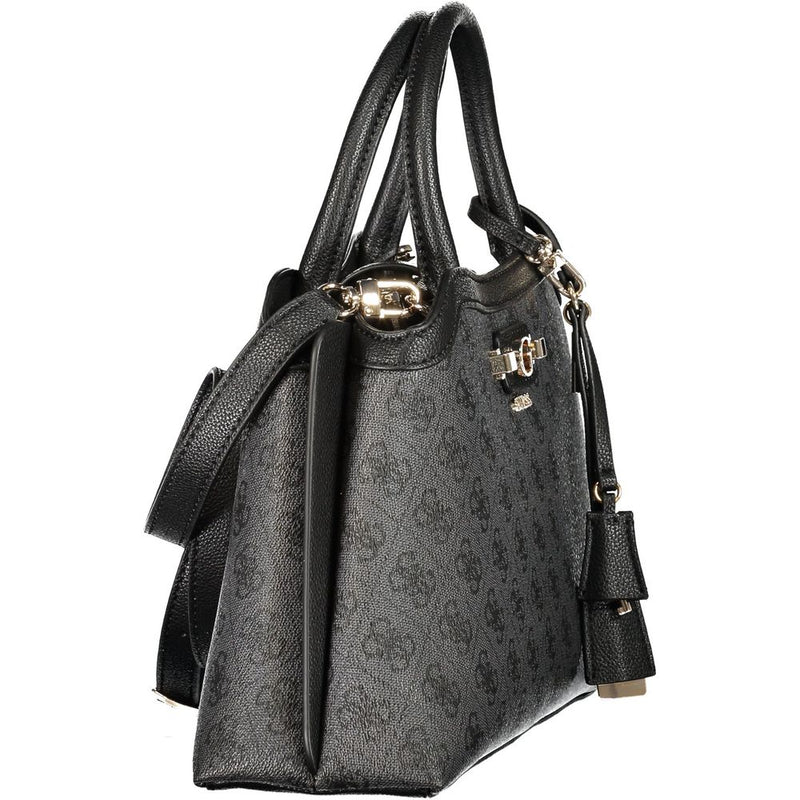 Sac à main Guess Jeans en polyéthylène noir