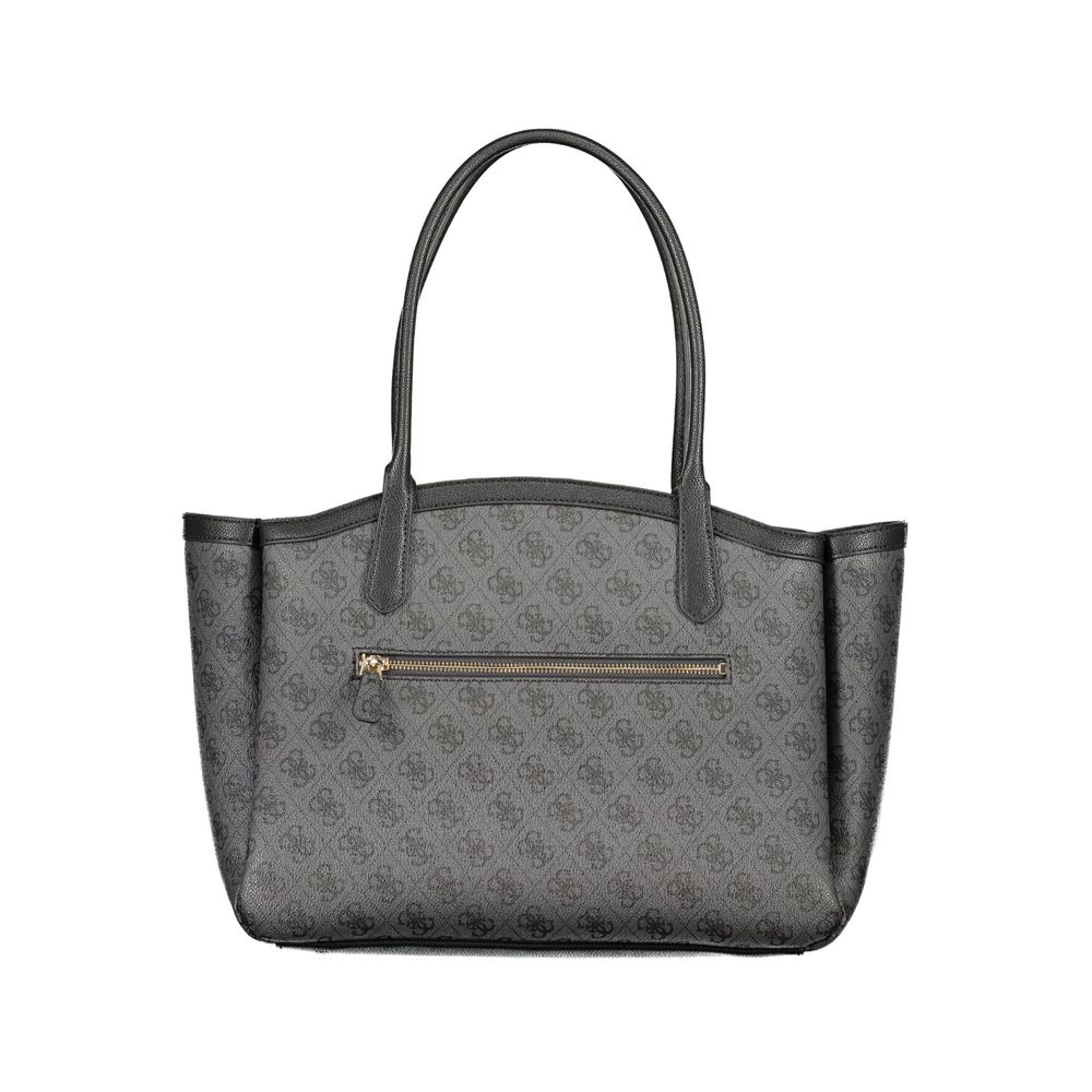 Sac à main Guess Jeans en polyéthylène noir
