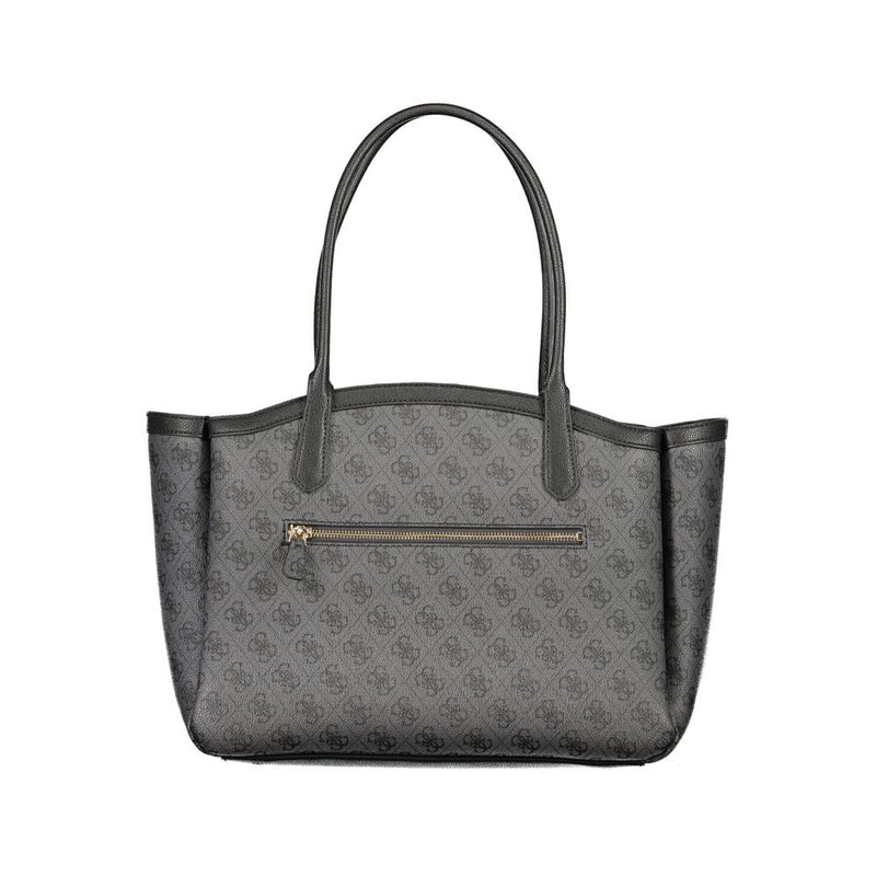 Sac à main Guess Jeans en polyéthylène noir