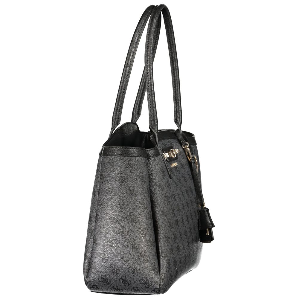 Sac à main Guess Jeans en polyéthylène noir