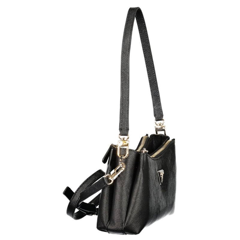 Sac à main Guess Jeans en polyéthylène noir