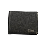 Portefeuille Guess Jeans en cuir noir