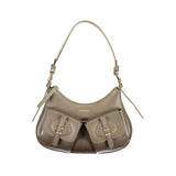 Sac à main en cuir marron Coccinelle