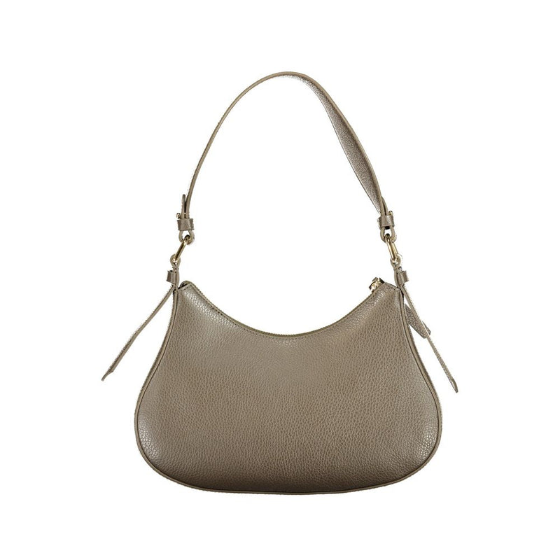 Sac à main en cuir marron Coccinelle