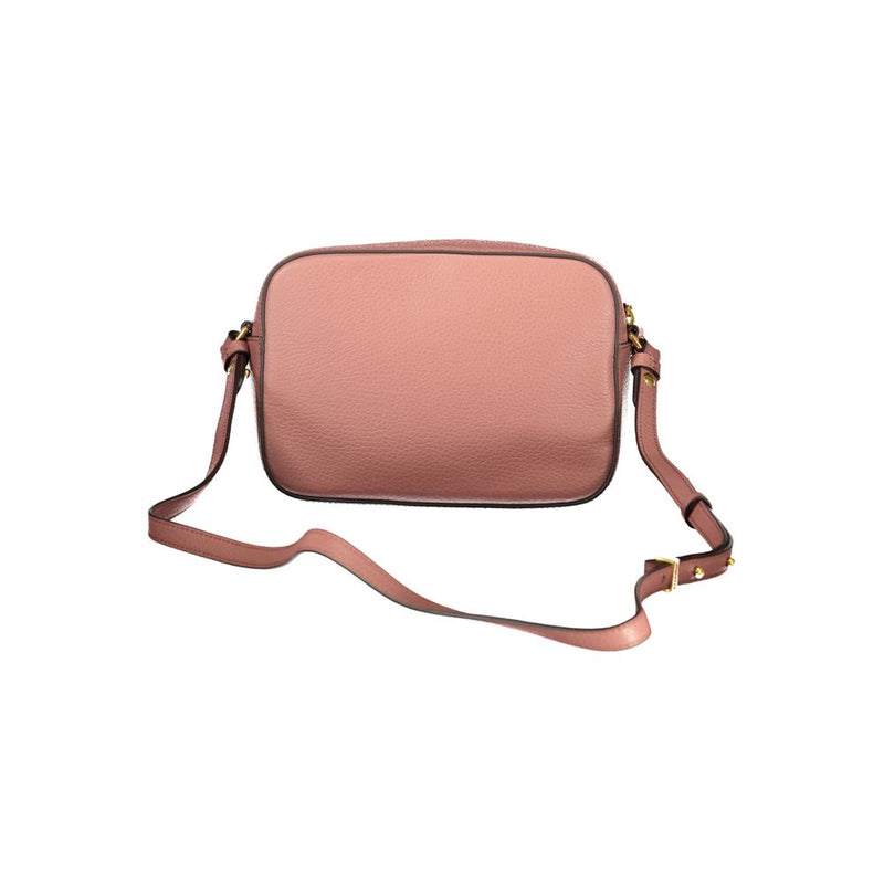 Sac à main en cuir rose Coccinelle