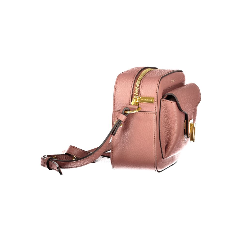 Sac à main en cuir rose Coccinelle
