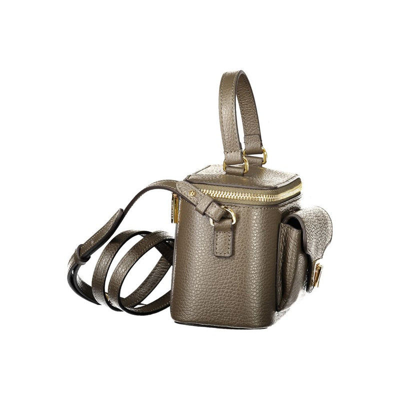 Sac à main en cuir marron Coccinelle
