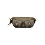 Sac à main en cuir marron Coccinelle