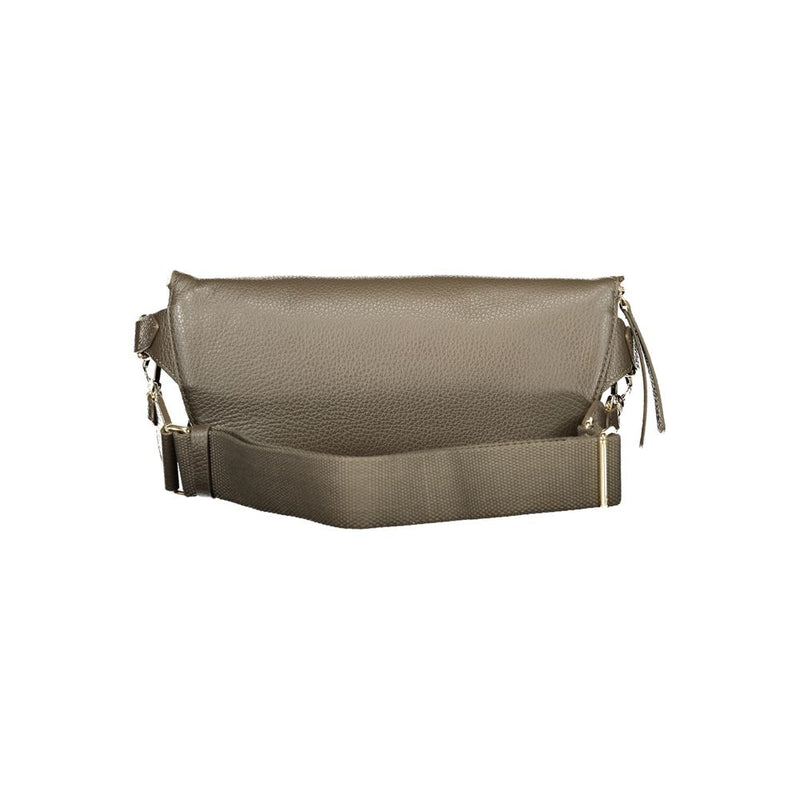 Sac à main en cuir marron Coccinelle
