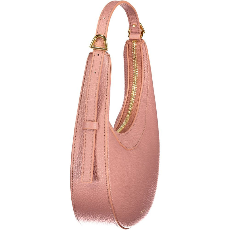 Sac à main en cuir rose Coccinelle