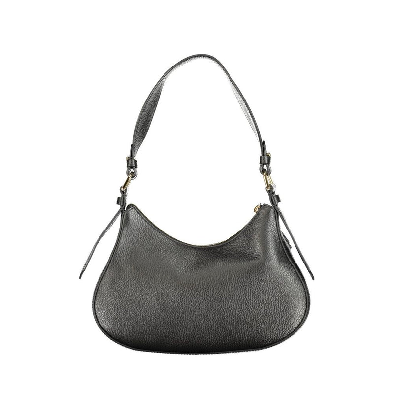 Sac à main en cuir noir Coccinelle