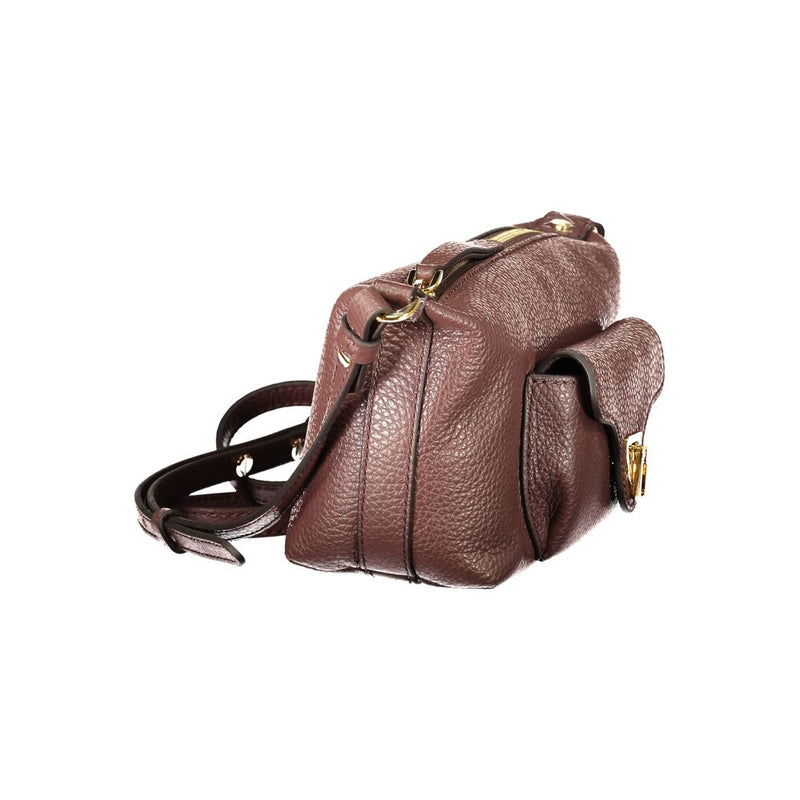 Sac à main en cuir marron Coccinelle