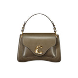 Sac à main en cuir marron Coccinelle