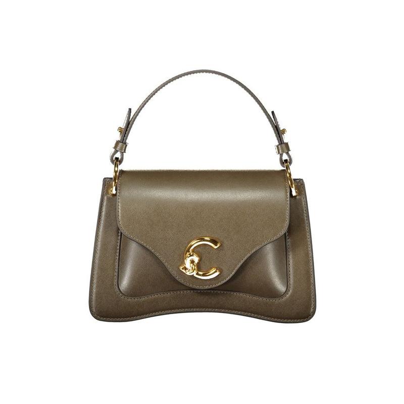 Sac à main en cuir marron Coccinelle