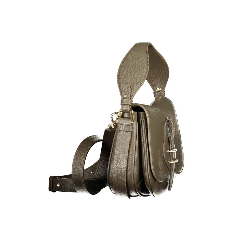 Sac à main en cuir marron Coccinelle