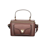 Sac à main en cuir marron Coccinelle