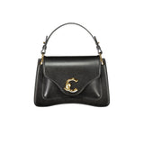 Sac à main en cuir noir Coccinelle