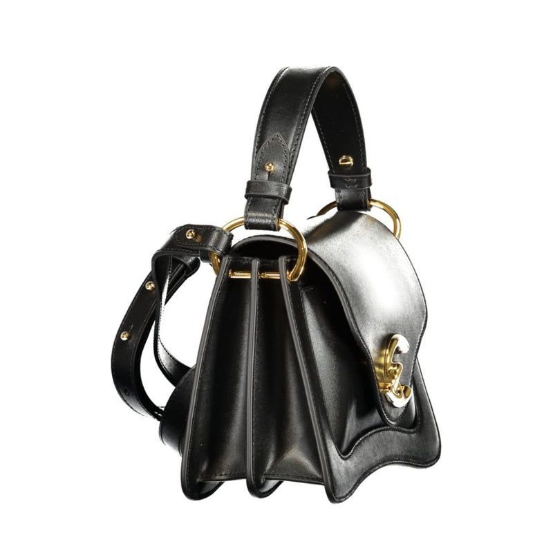Sac à main en cuir noir Coccinelle