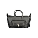 Sac à main en cuir noir Coccinelle