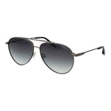 Lunettes de soleil Trussardi en acier inoxydable gris