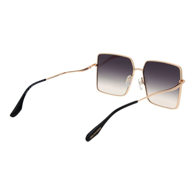 Lunettes de soleil Trussardi en acier inoxydable noir
