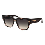 Lunettes de soleil Trussardi en acétate marron
