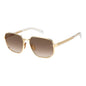 David Beckham Gold Metal Sunglasses
