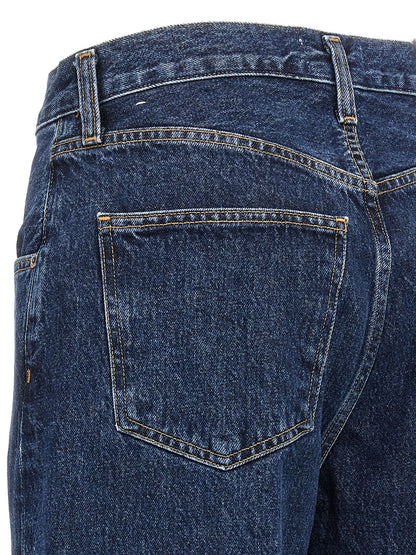 Agolde Blue Cotton Jeans Denim