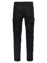 Pantalon cargo C.P. Company noir en coton