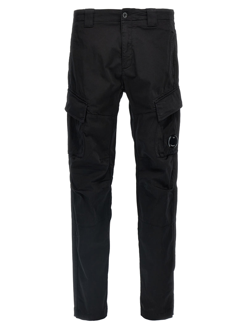 Pantalon cargo C.P. Company noir en coton