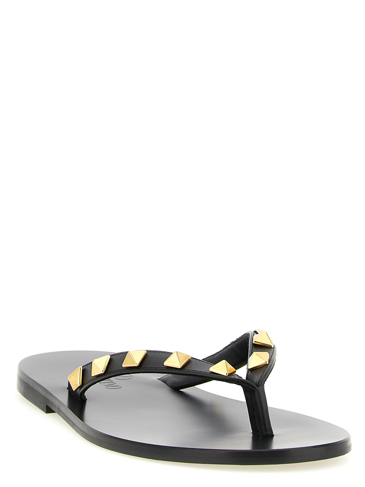 Mules Valentino Garavani en veau noir