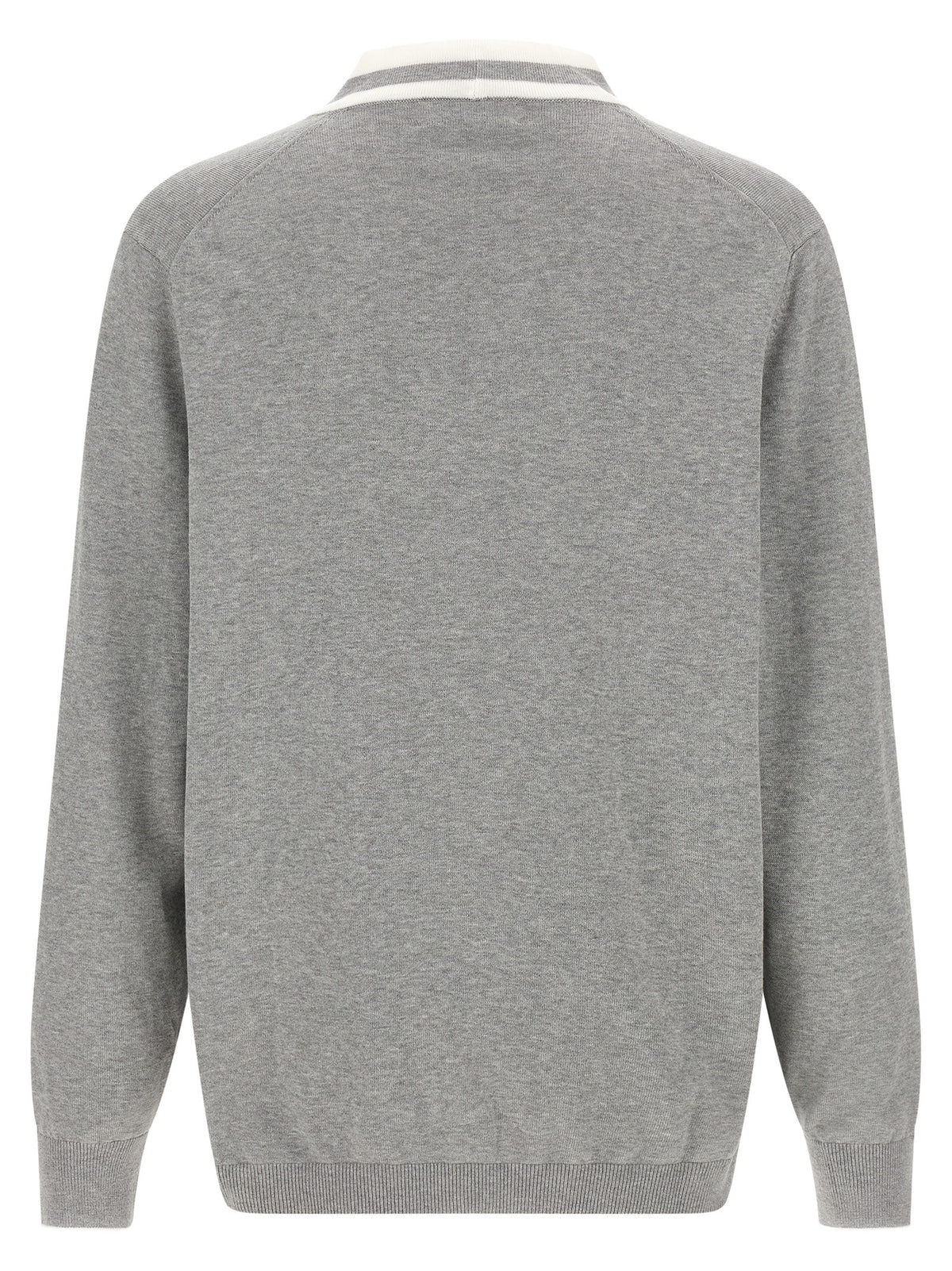 Brunello Cucinelli Cardigan en coton gris