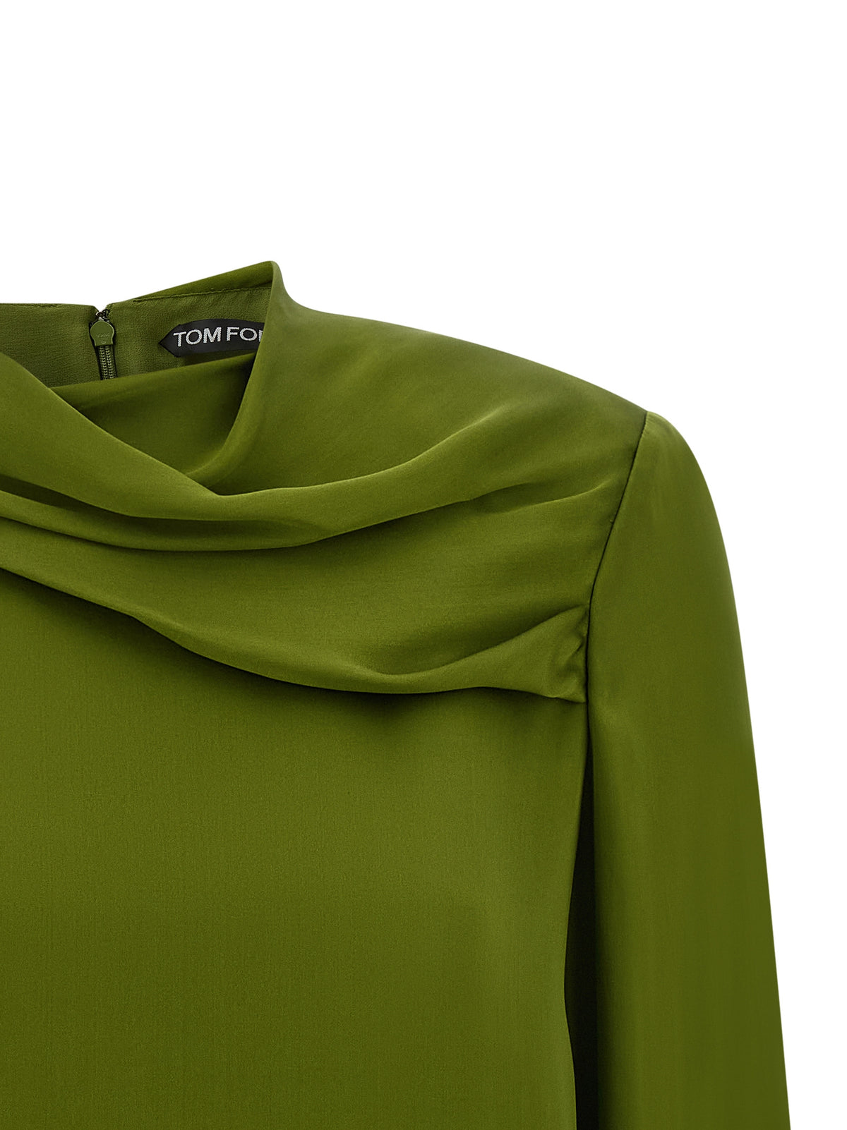 Blouse en soie bicolore Tom Ford