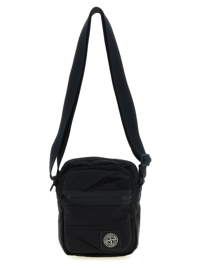 Sac bandoulière Stone Island noir en polyamide