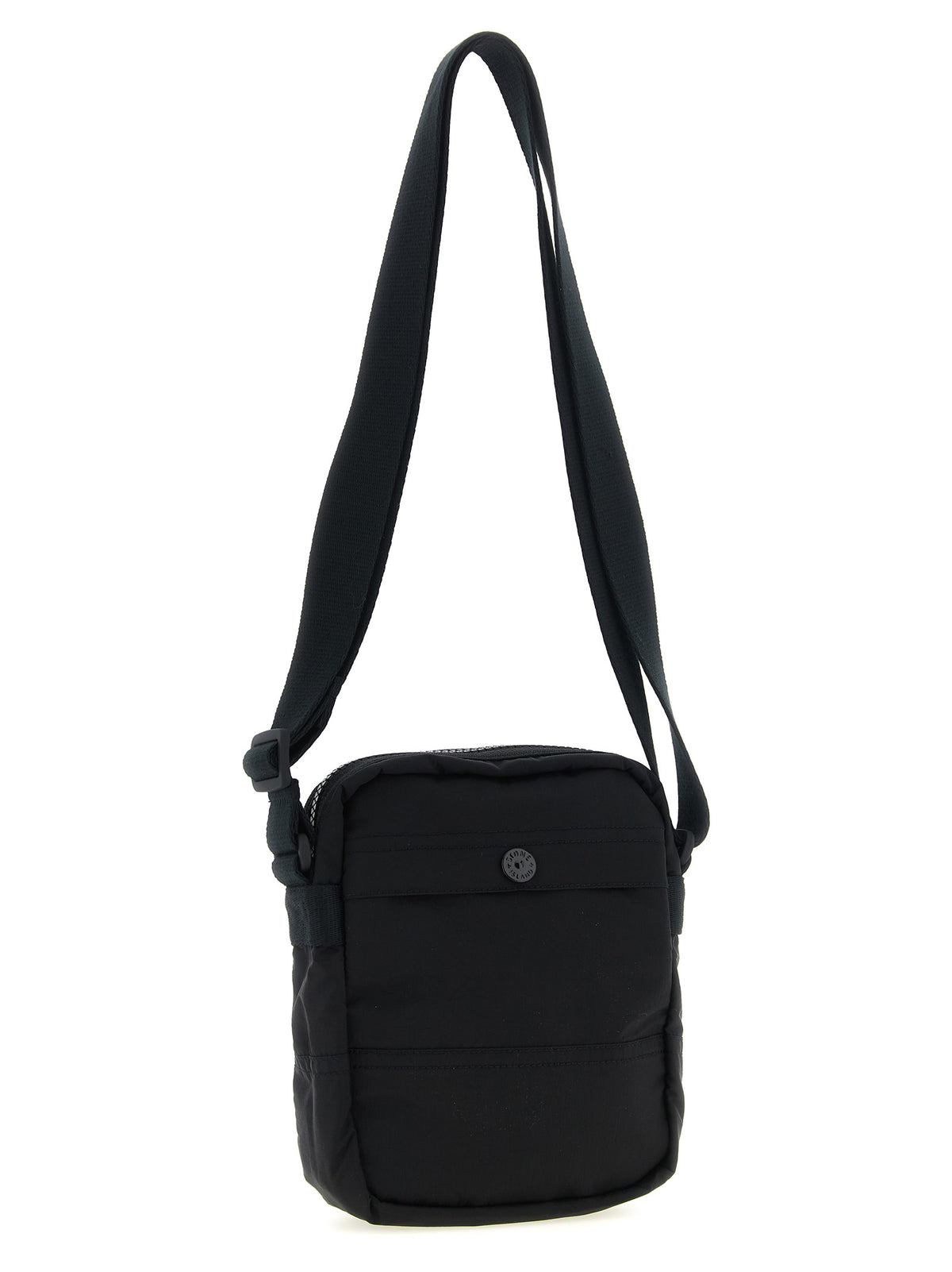 Stone Island Black Polyamide Crossbody Bag