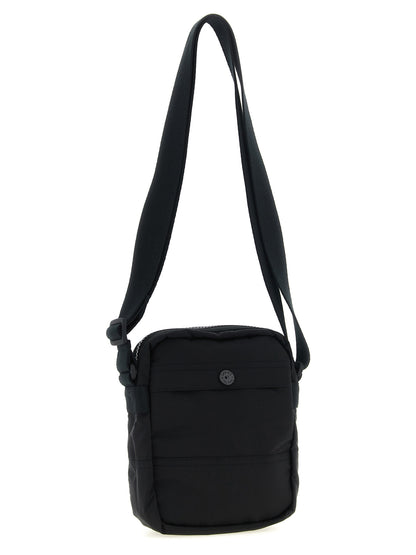 Stone Island Black Polyamide Crossbody Bag