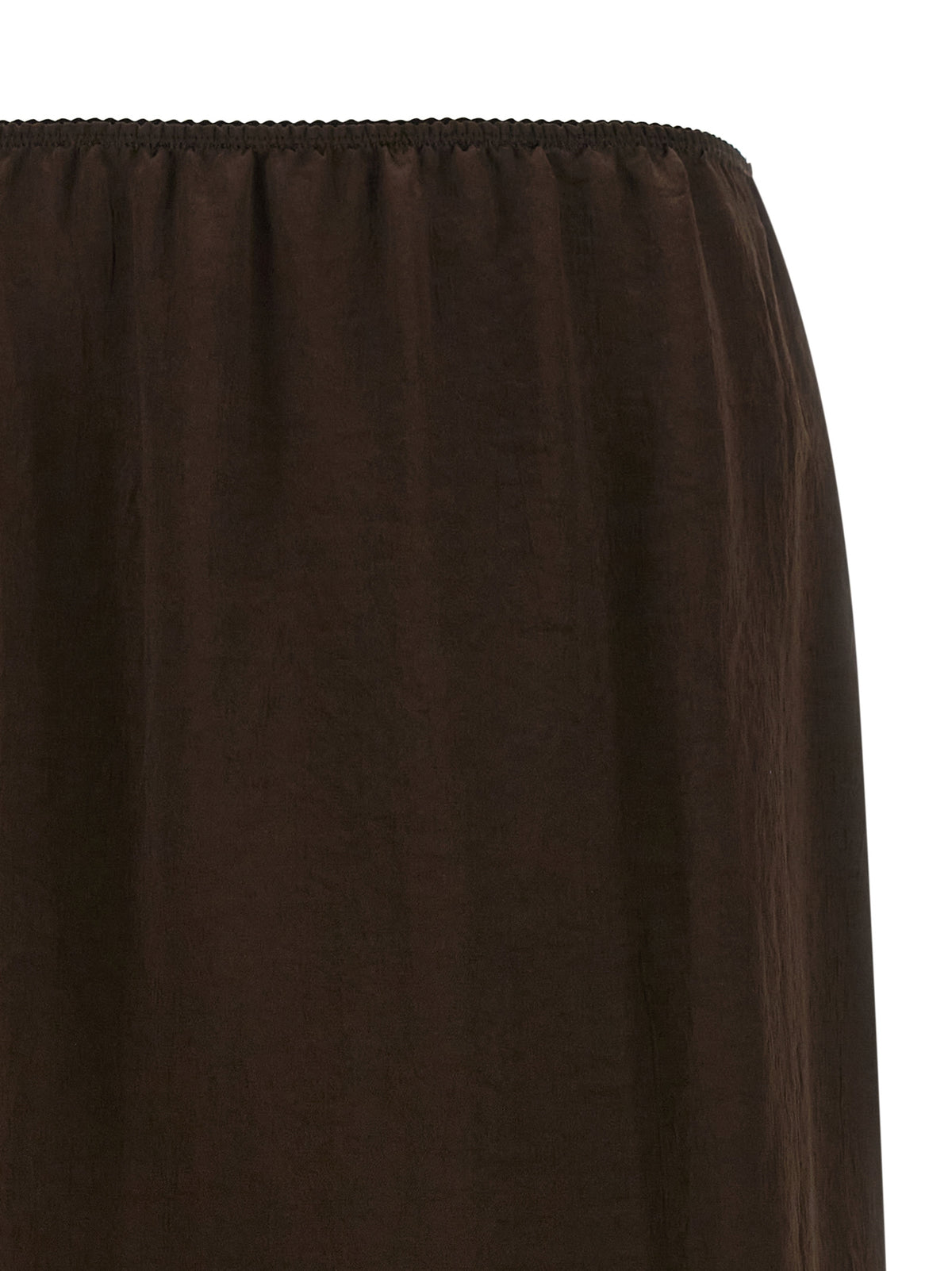 Jupe midi en marabout marron Twinset