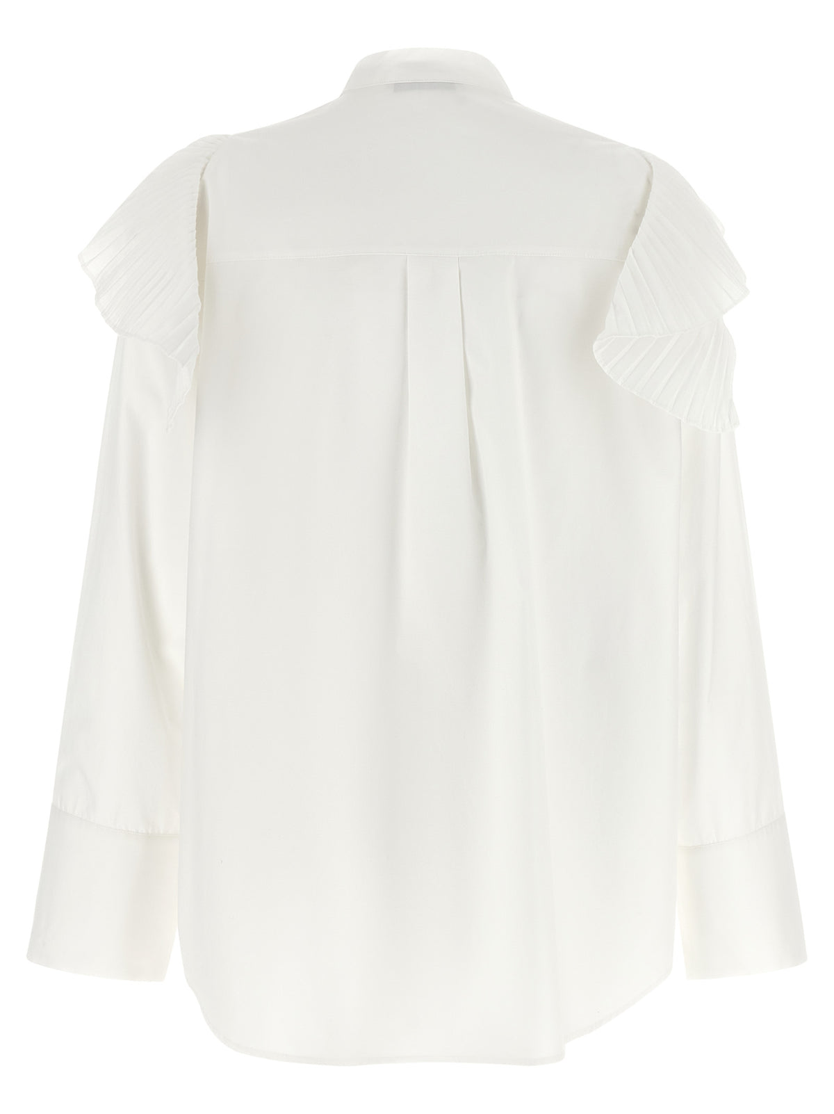 Chemisier en coton blanc Alberta Ferretti