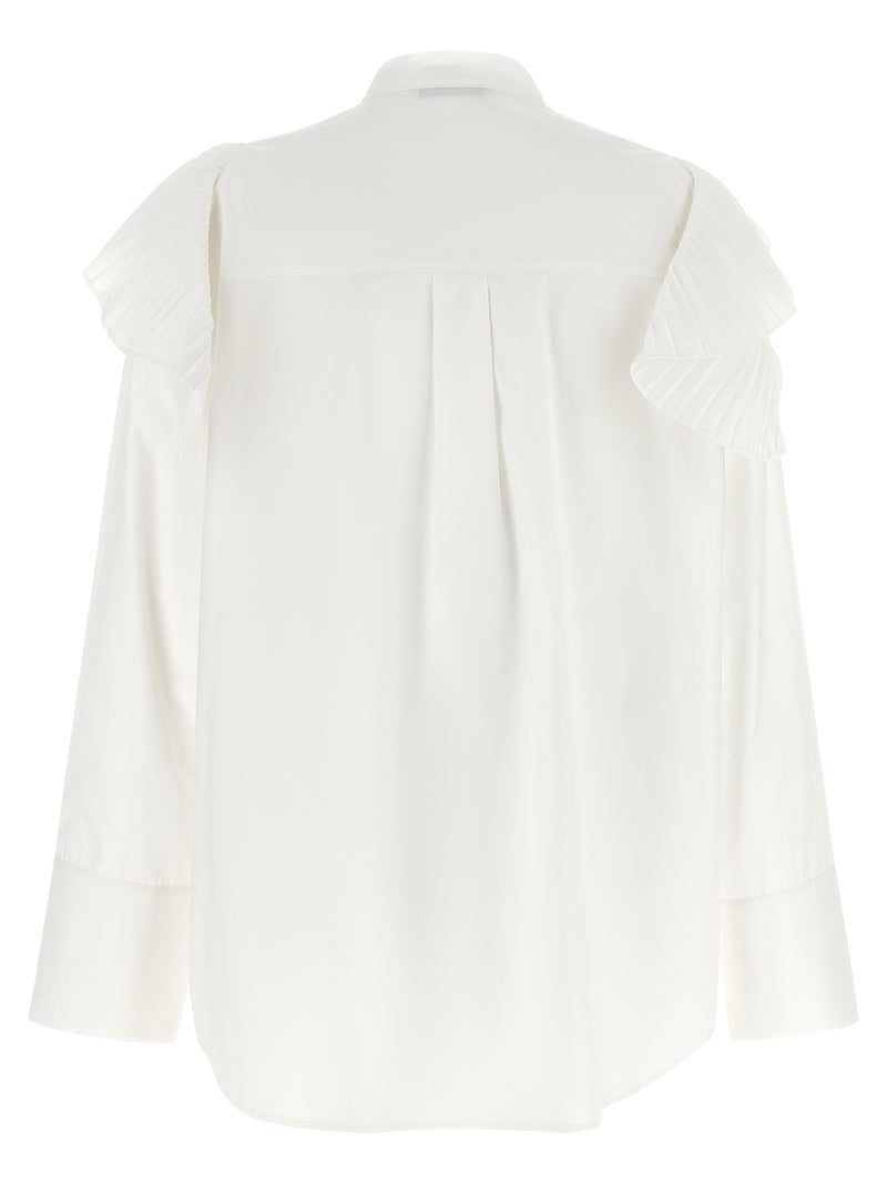 Chemisier en coton blanc Alberta Ferretti