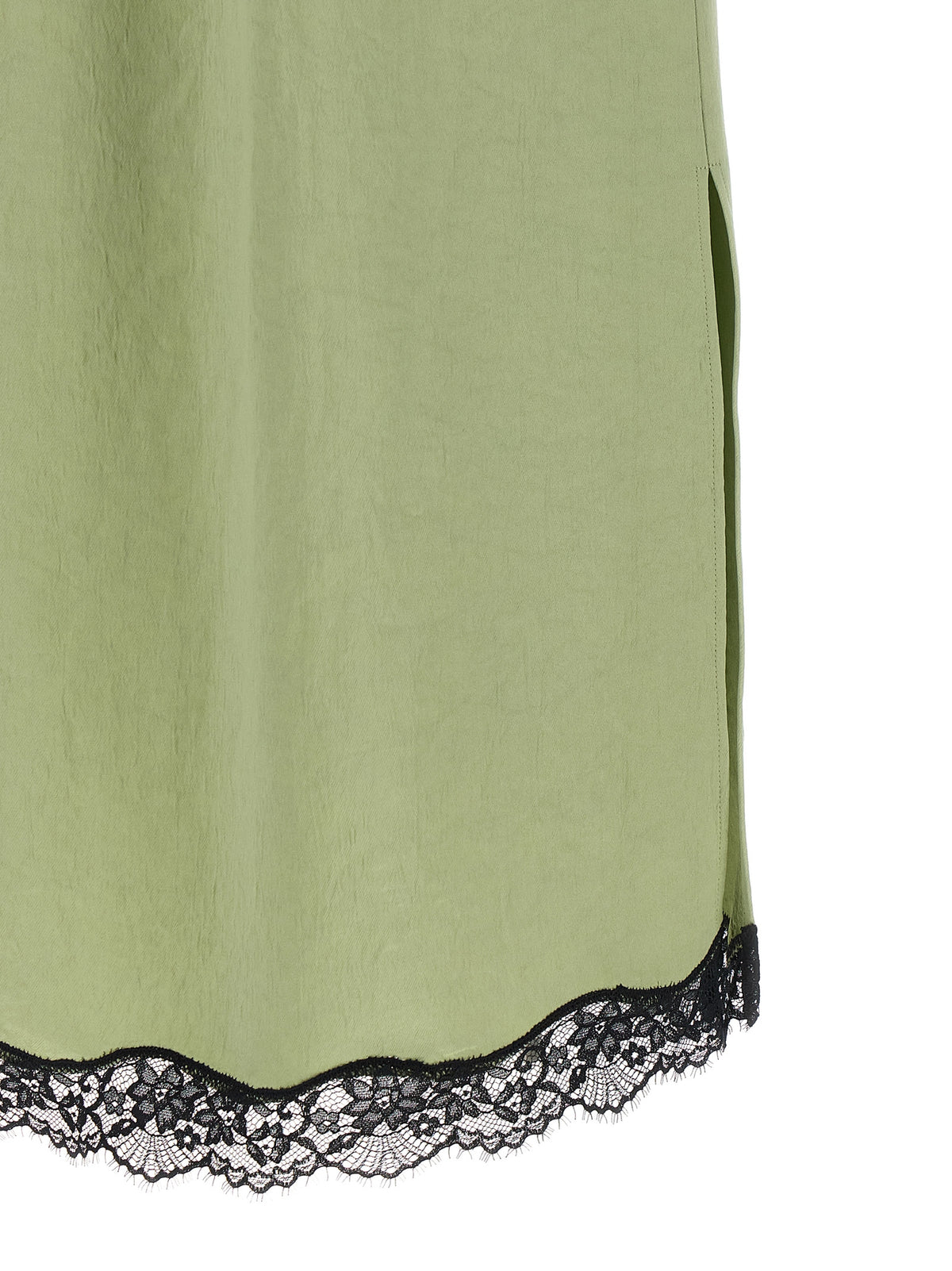 Jupe longue bicolore en plumes de marabout Twinset